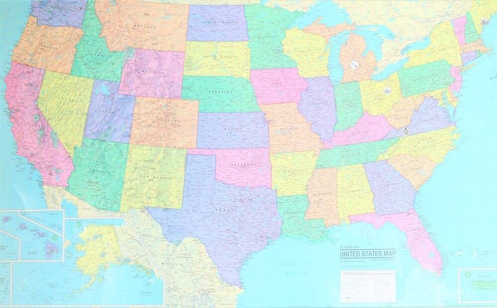 homeschool us map