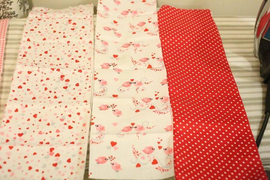 Valentine fabric