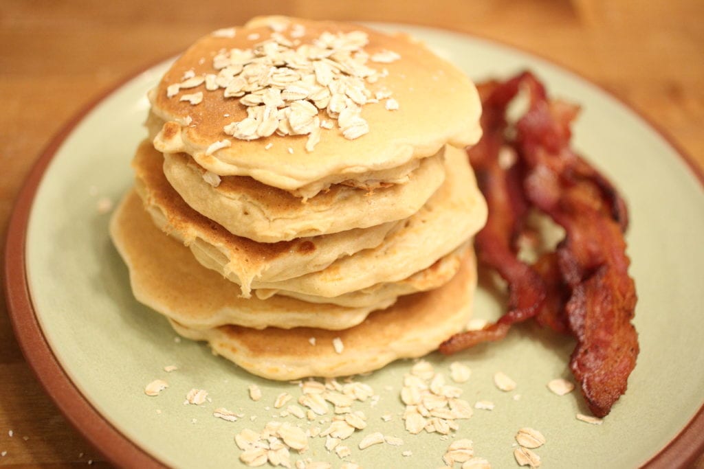 oatmeal whole food pancakes