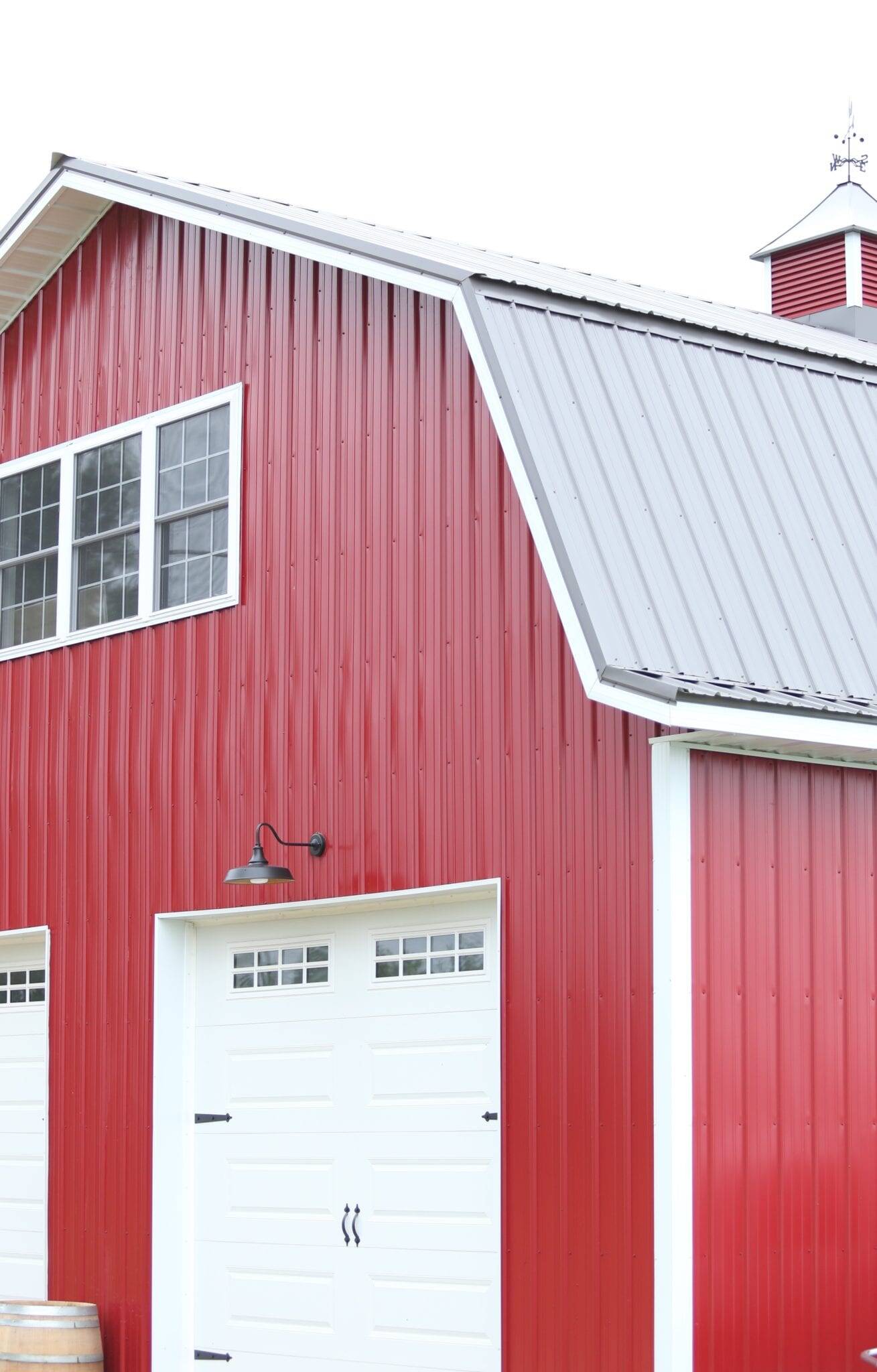 Red Metal Barn–Upstairs Loft Update