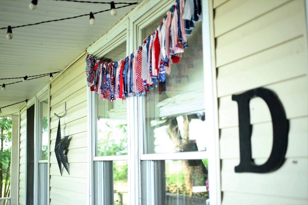 patriotic bunting