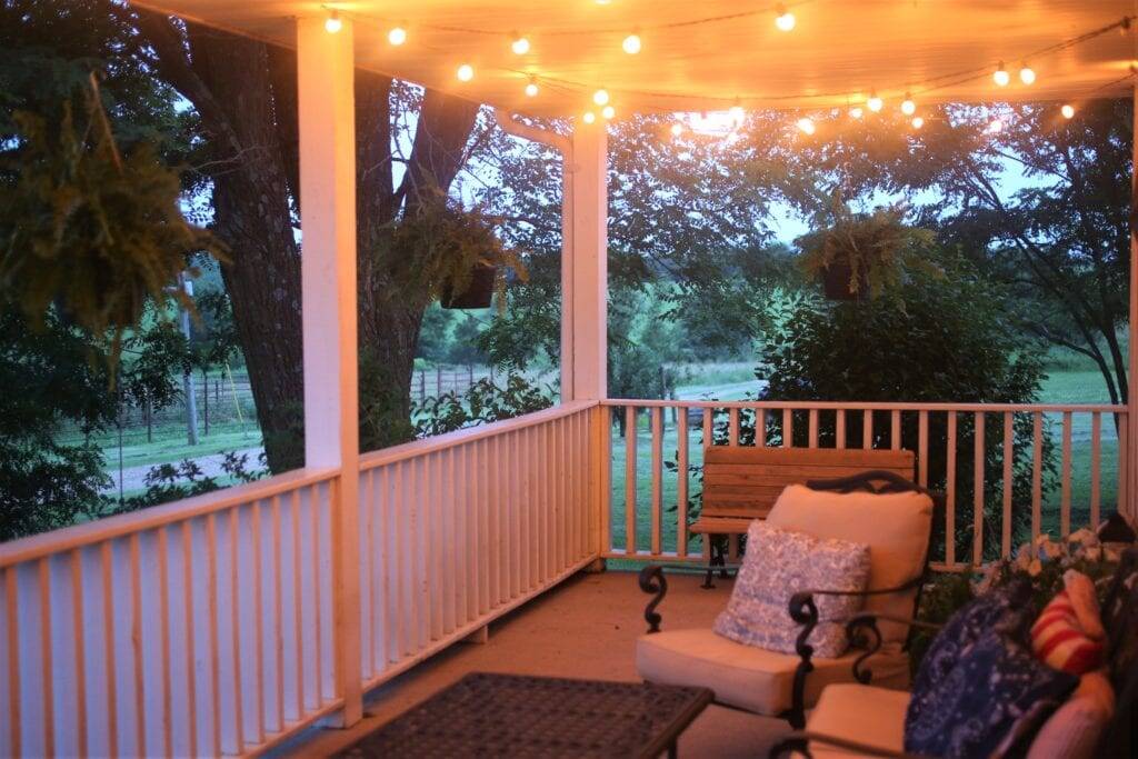 Evening porch