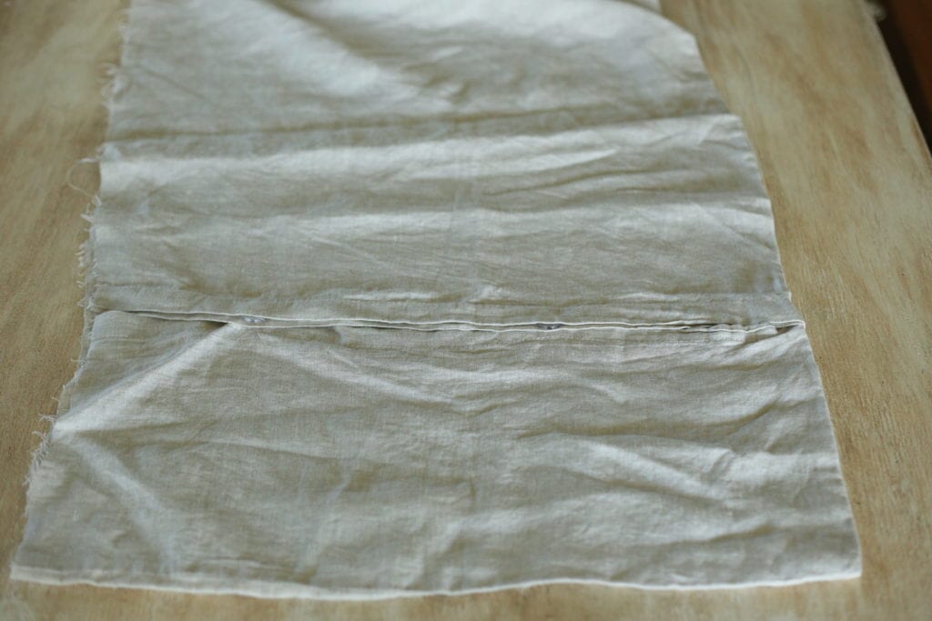 Linen pillow cover