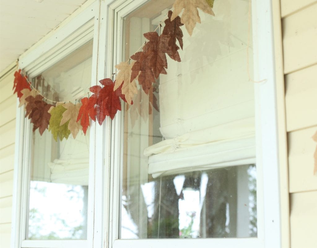 Leaf garland