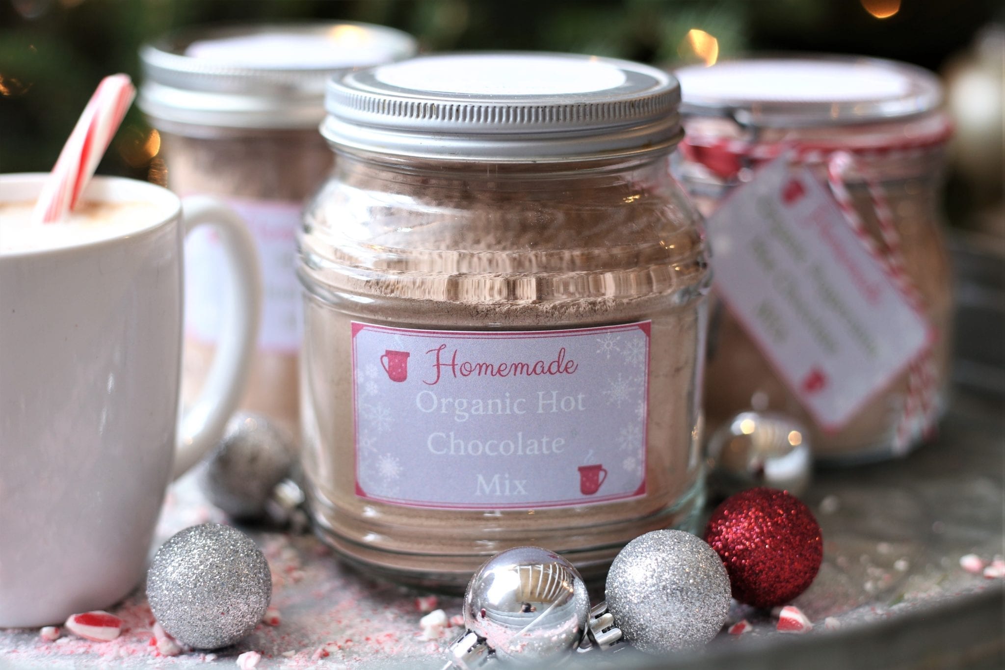 Homemade Organic Hot Chocolate Mix