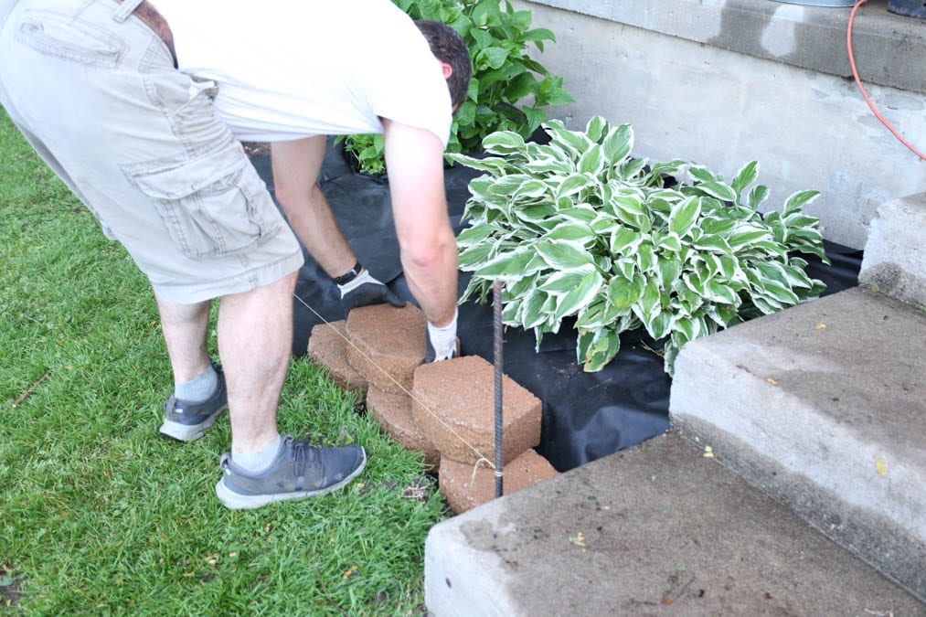 replacing stones for yard refresh