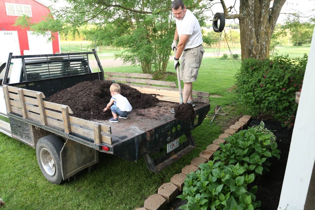 mulch for front yard refresh