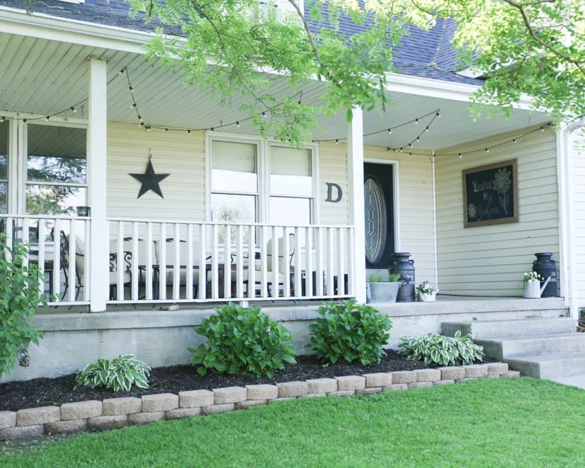 How to Level Edging Stones–Front Yard Refresh