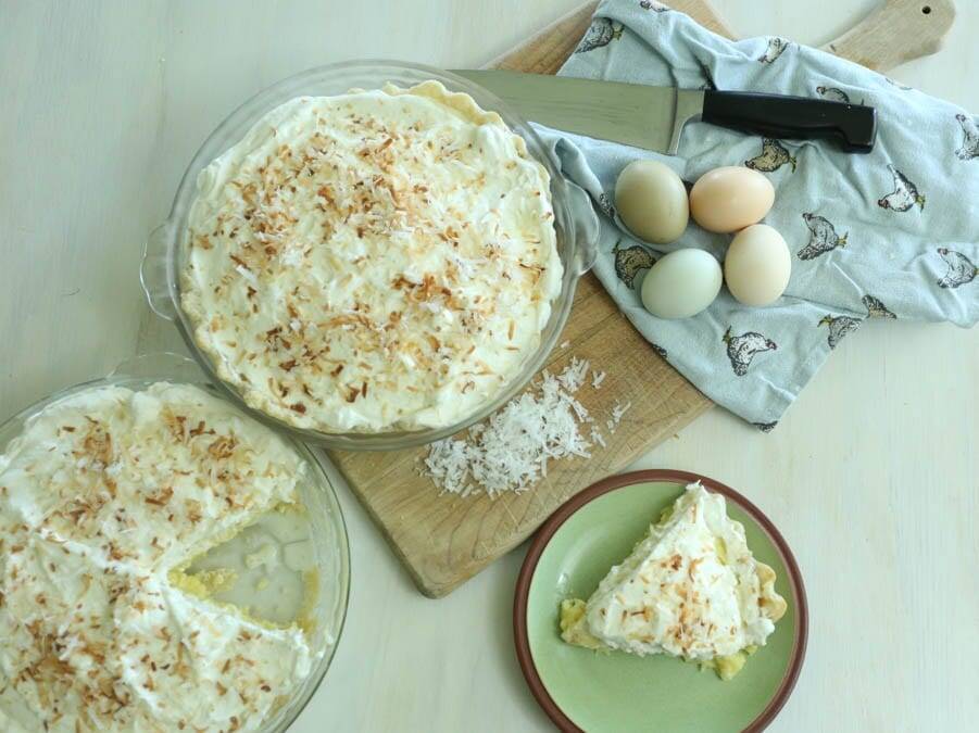 coconut cream pie