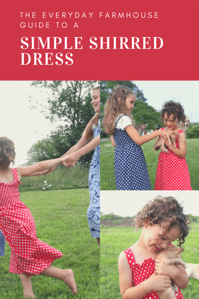 How to Make a Child's Shirred Sundress