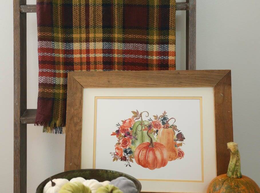 fancy fall farmhouse print