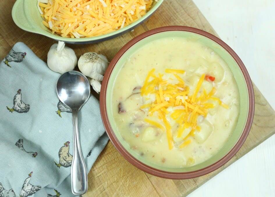 homemade potato soup