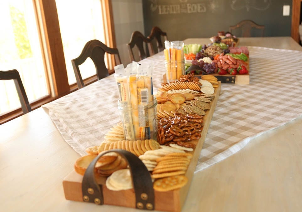 Charcuterie table