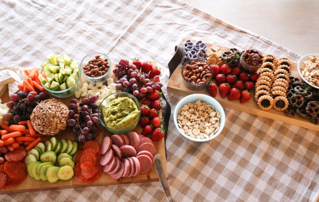 Beautiful charcuterie board