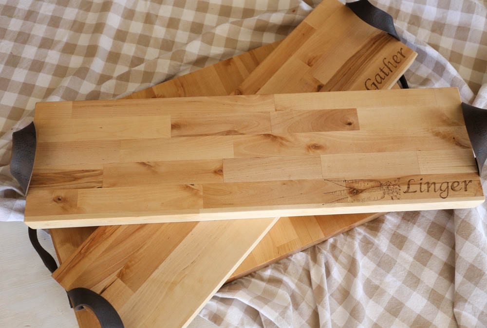 DIY Wood Charcuterie Board