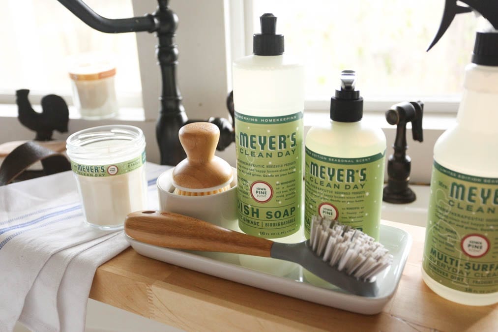 Free Mrs. Meyer's cleaning set