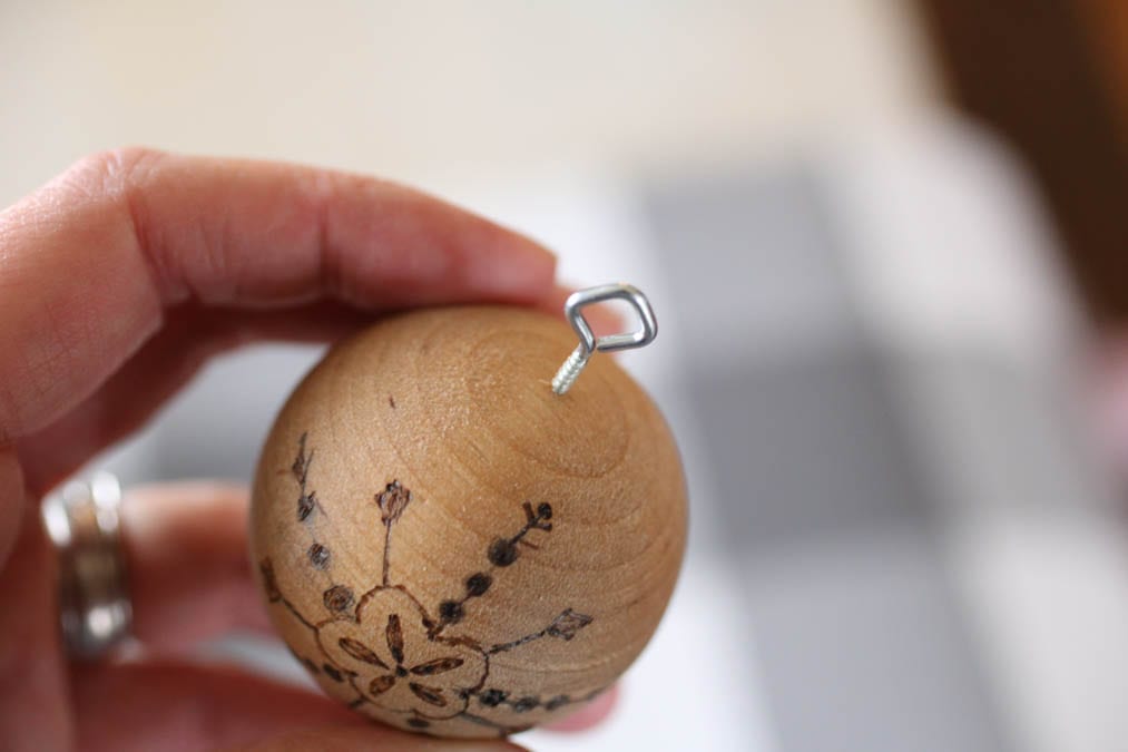 DIY Wood Burned Ornaments - As For Me and My Homestead