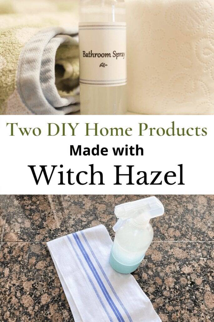 Diy Cleaner with witch hazel