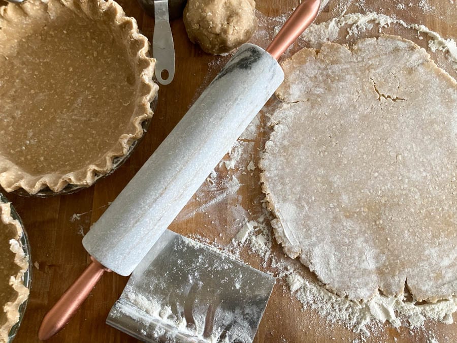 Oat and Whole Wheat Pie Crust