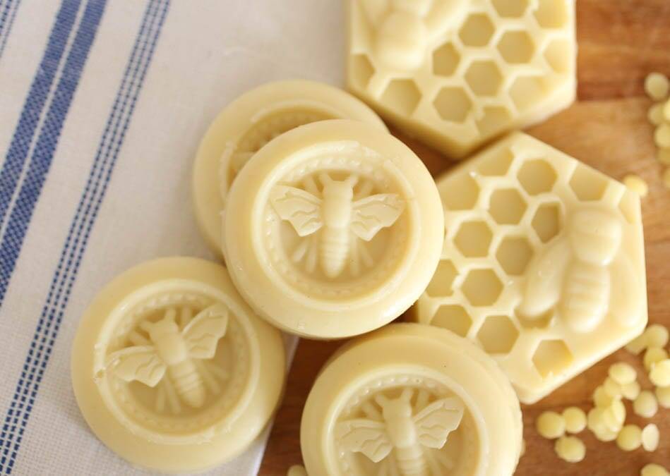 How to Make Homemade Flower Lotion Bars - My Tiny Laguna Kitchen