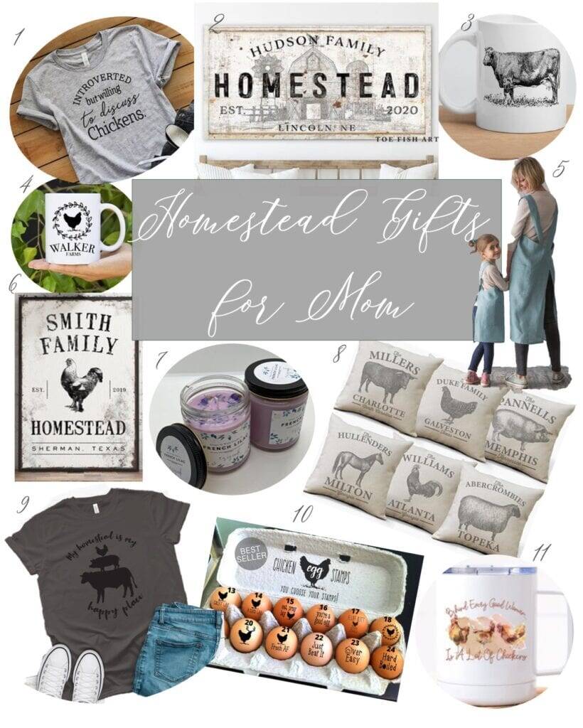 Etsy Gift Guide Homesteading Mom