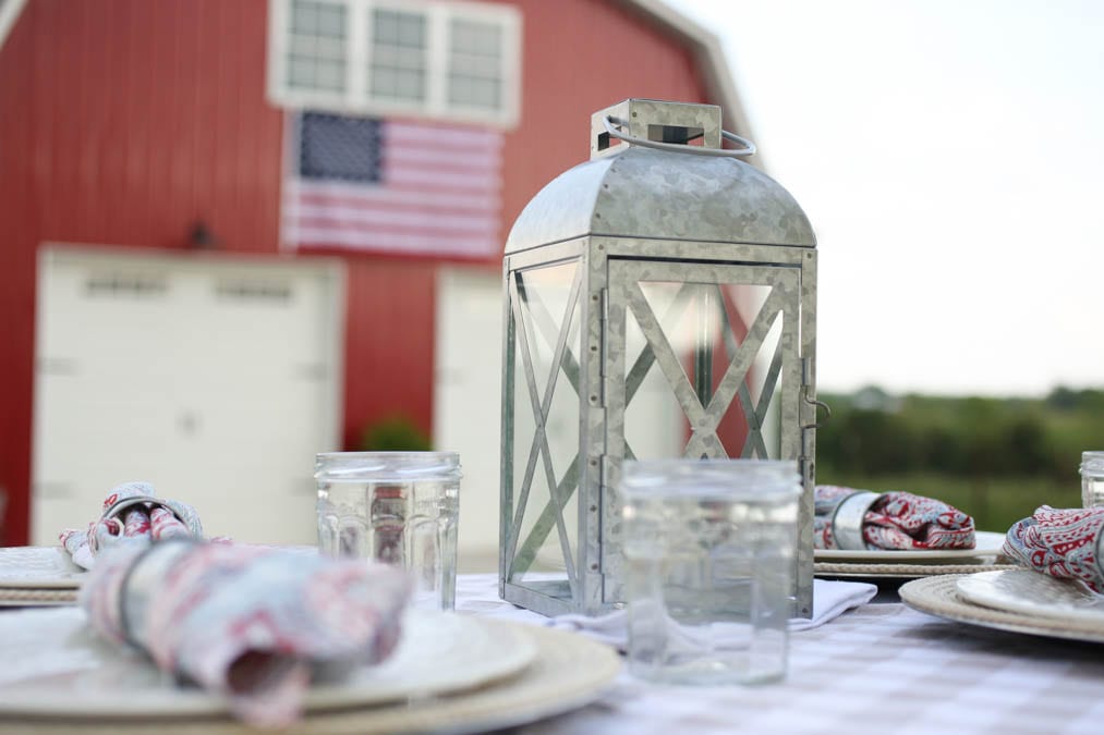 patriotic lanterns