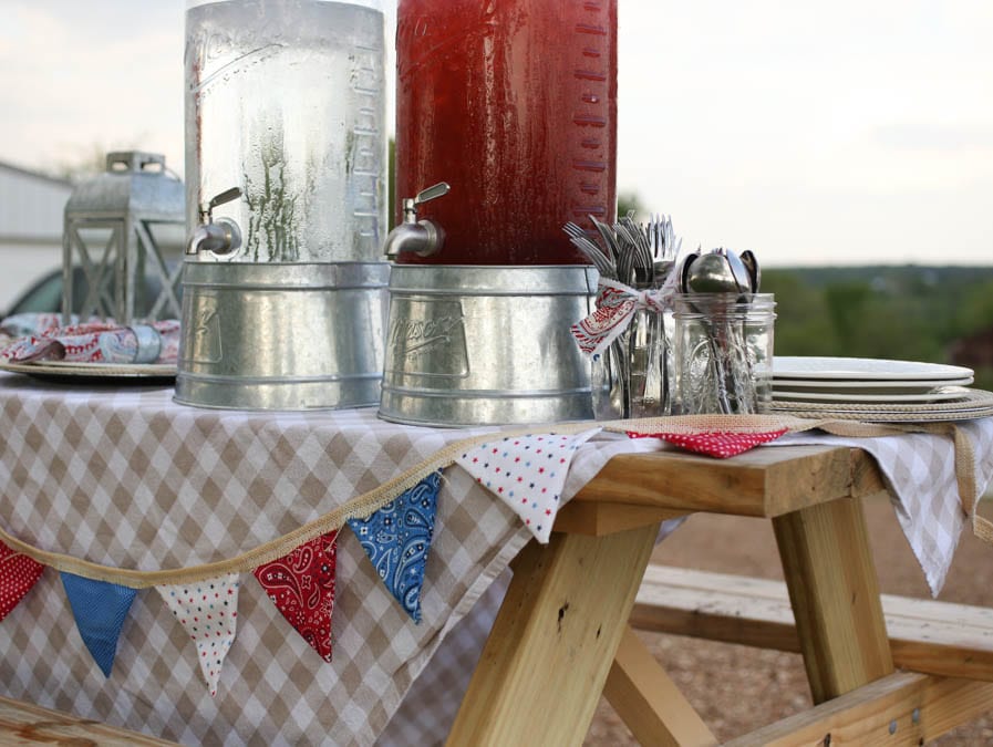 patriotic bunting