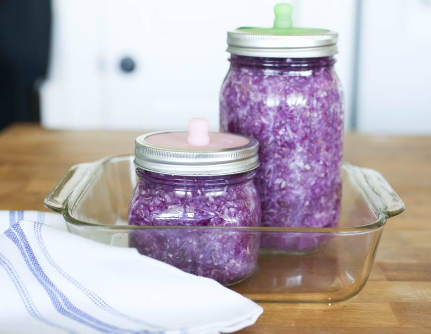 red cabbage sourkraut