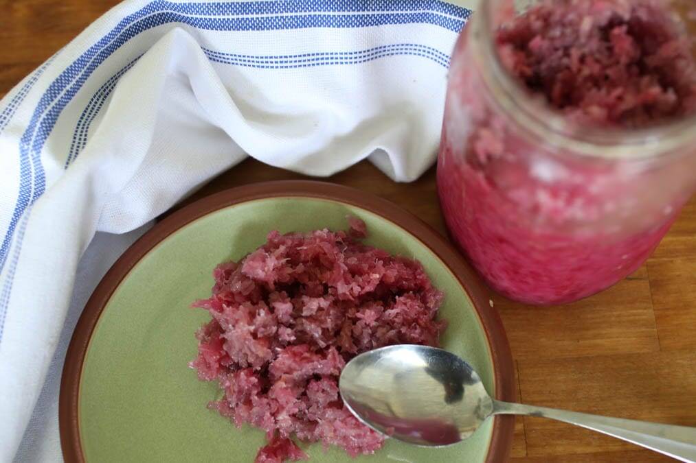 Make Red Cabbage Sauerkraut | Fermented Cabbage