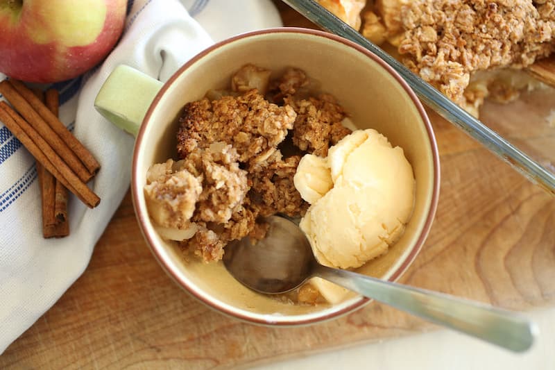 I Hope You Give This Sourdough Apple Crisp a Try!