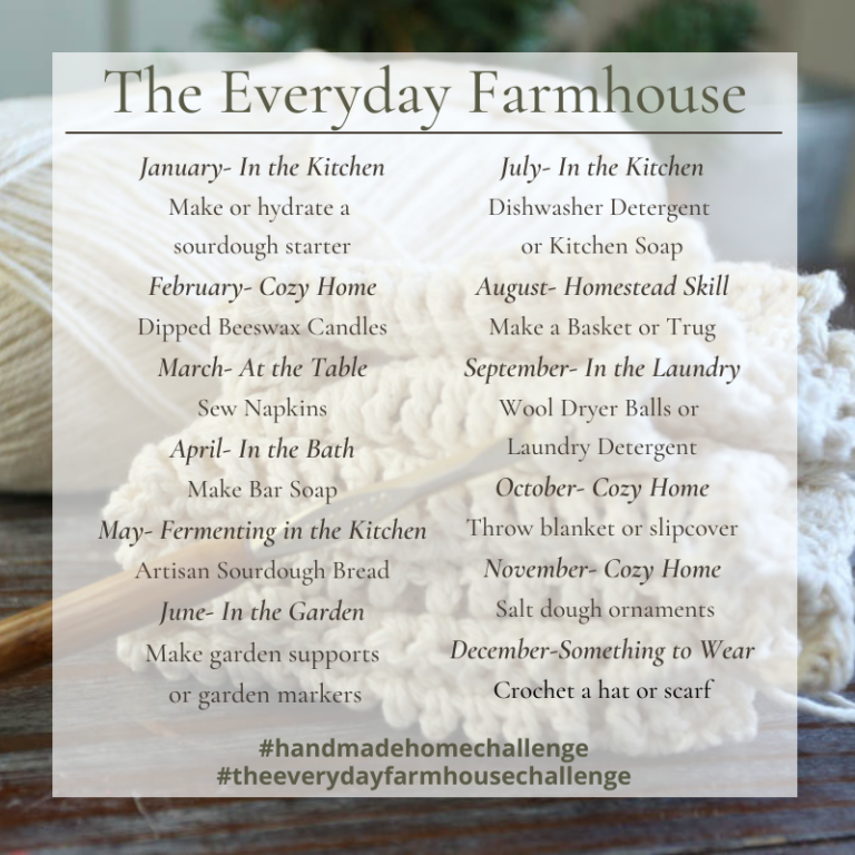 The Handmade Home Challenge