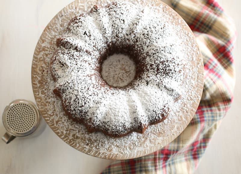 Aunt Michelle’s Cherry Nut Bundt Cake