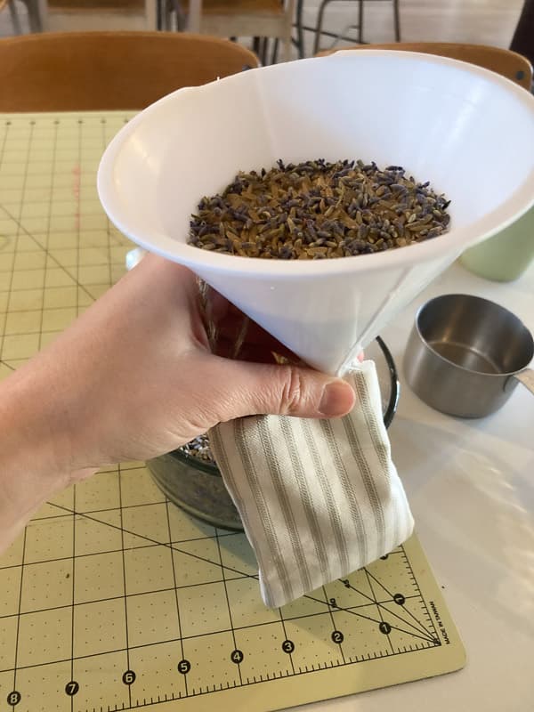 DIY Lavender Sachet  Great Beginner Sewing Project - The Everyday Farmhouse