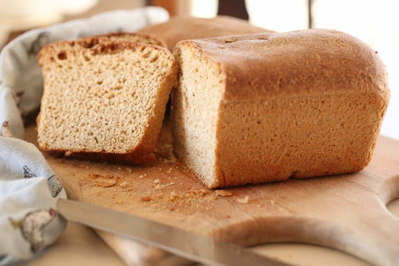 Whole wheat sourdough sandwich bread is hearty, healthy, and delicious.  A simple recipe that can come together in one day.  No overnight rise is required.