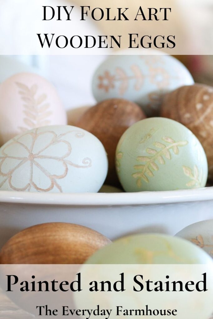 DIY Wooden Eggs