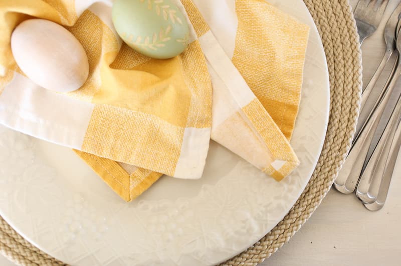 How to Sew a Cloth Napkin  DIY Mitered Corner Napkin Tutorial - The  Everyday Farmhouse