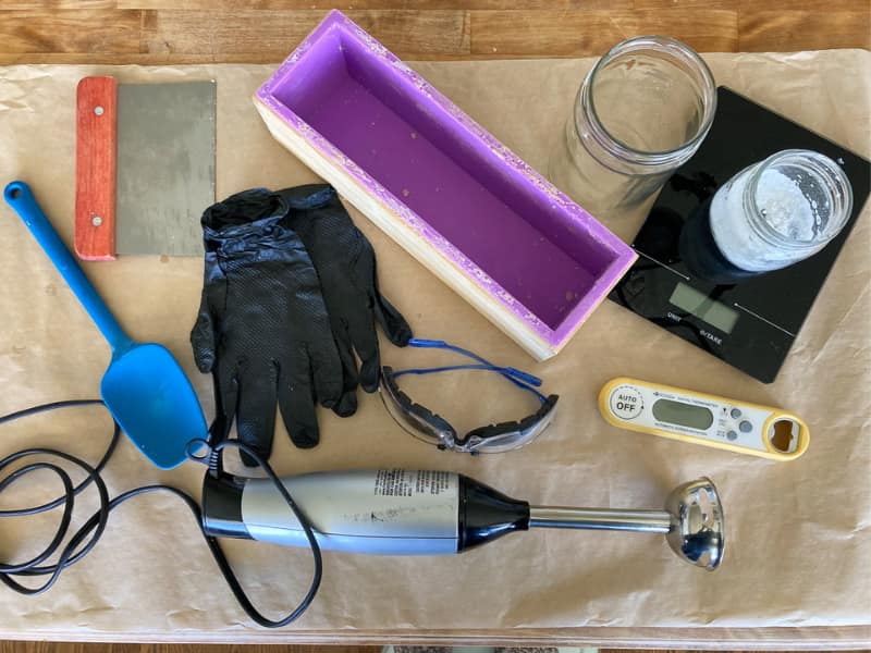 soapmaking equipment for beginners