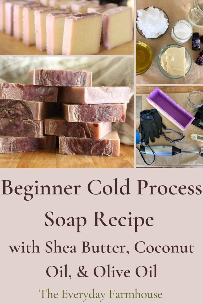 Beginner soap recipe