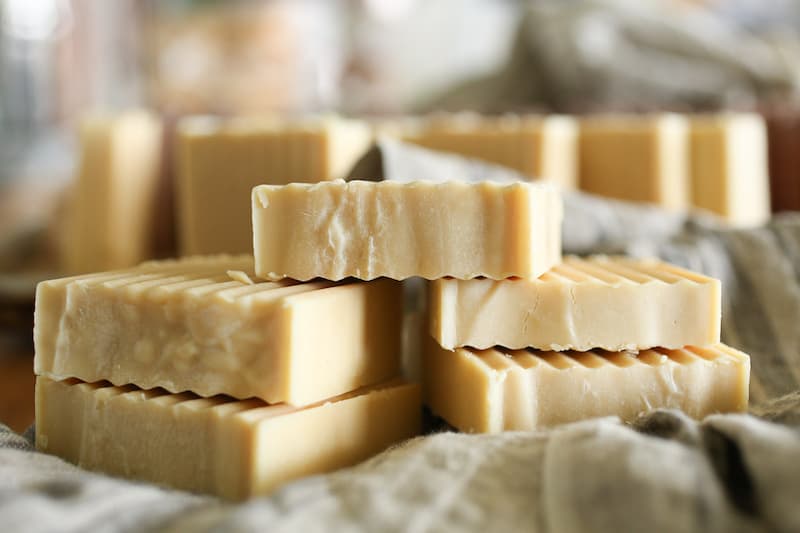 Coconut Milk and Water Cold Process Soap Recipe and DIY