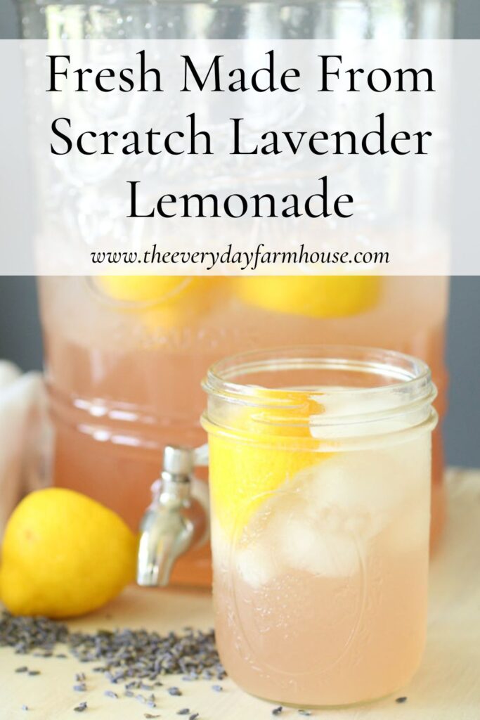 fresh lavender lemonade