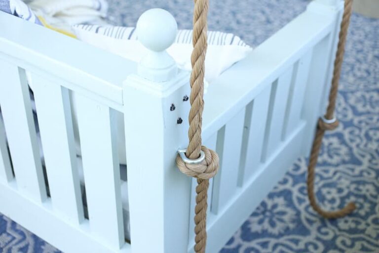 How to Hang a Daybed Porch Swing with Rope Plus Style Sources - The ...