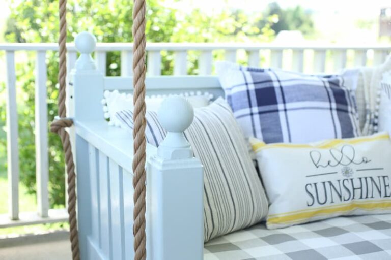 Daybed Porch Swing DIY | Crib Size-Free Plans
