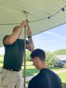 How to Hang a Daybed Porch Swing with Rope Plus Style Sources - The ...