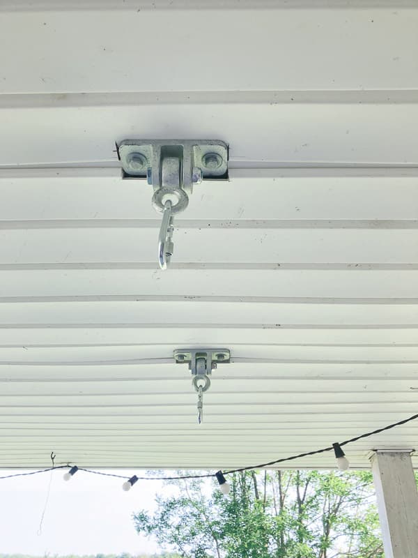 brackets for hanging a porch swing