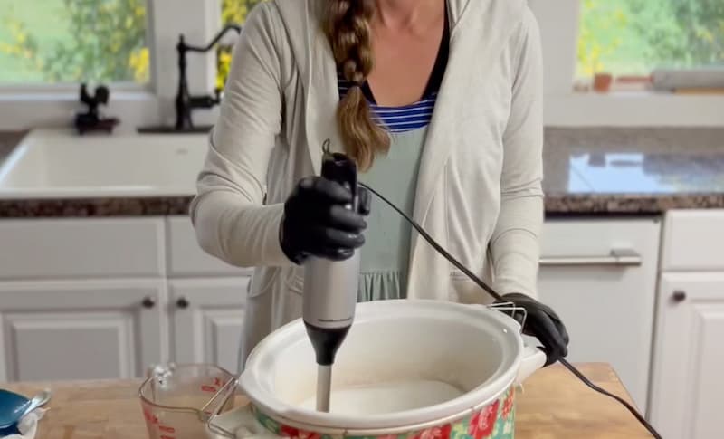 immersion blender for homemade liquid dish soap