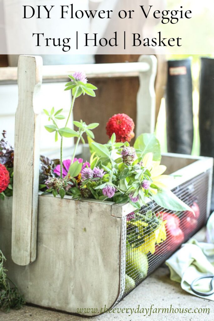 Wooden Garden Trug - Set