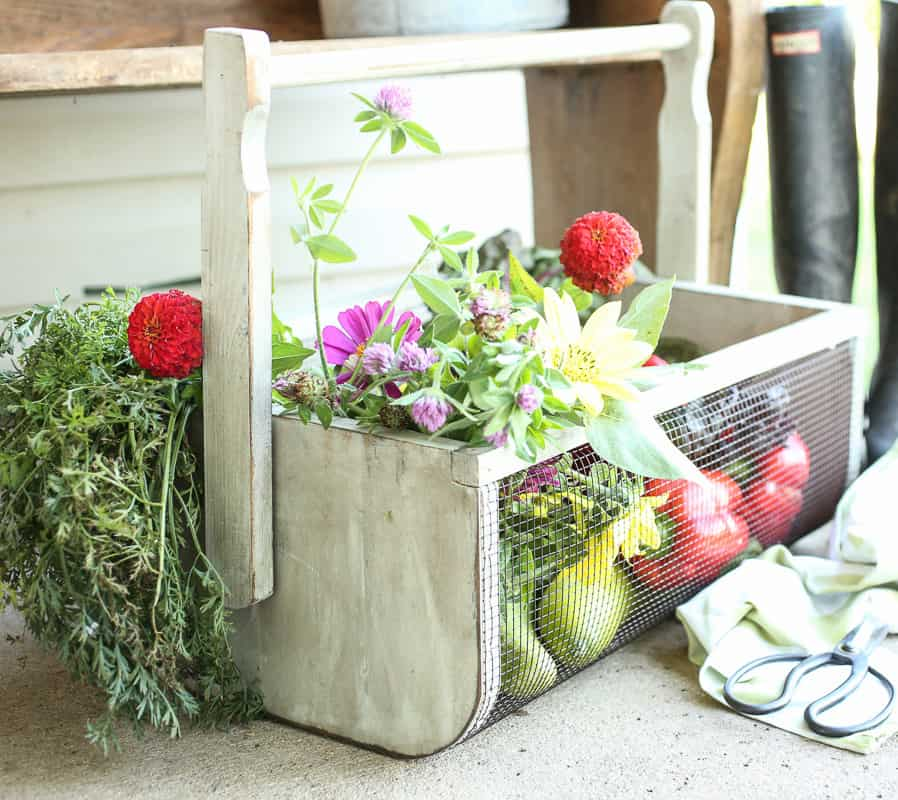 How to Make a Vegetable Trug, Flower Trug