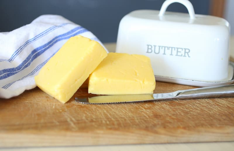 Butter from raw milk is simple to make and very affordable!  You can culture the cream first and add extra flavor and probiotic benefits!