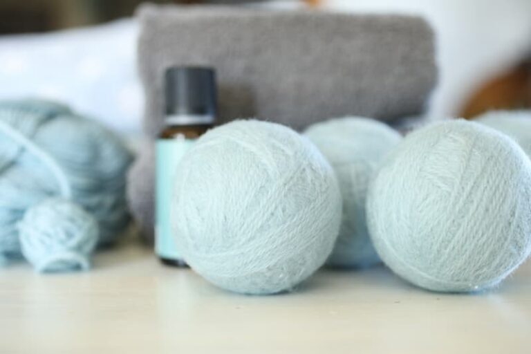 Making Wool Dryer Balls