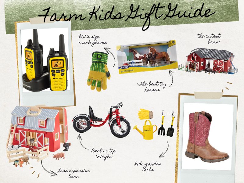 farm kids gift guide